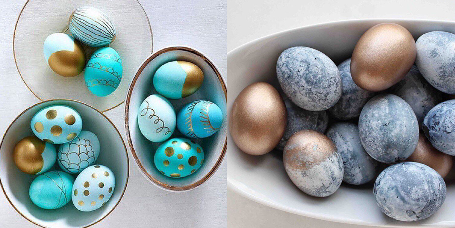 Пасхальные яйца 2018 как покрасить, Пасхальные яйца 2018 как оформить, Пасхальные яйца 2018 золото, Пасхальные яйца 2018 красивые, Пасхальные яйца 2018 оригинальные, красивое сочетание цветов на пасхальных яйцах
