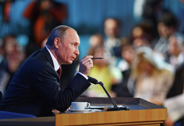 Пресс-конференция Владимира Путина. Основные высказывания