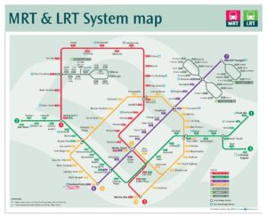 Карта метро Сингапура, станции метро Сингапура, Сингапур метро карта
