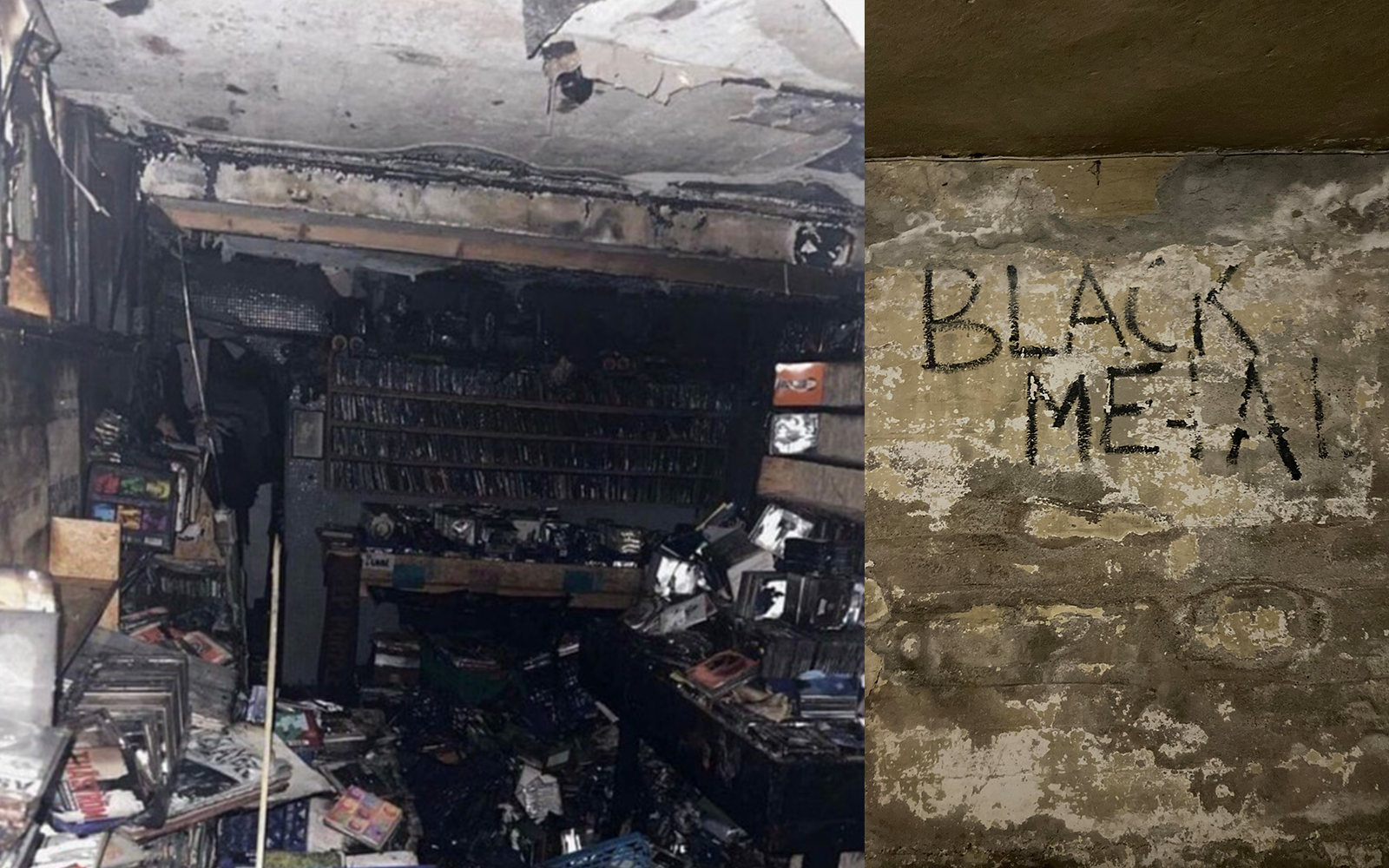 Neseblod Records (бывшая Helvete) в Осло сильно пострадала от пожара, история блэк-метала уничтожена